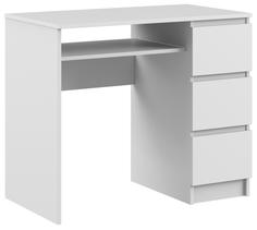 Письменный стол ЛайфМебель Мадера СМП 900 правый лдсп белый эггер