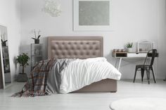 Кровать Берёзка "Грация 2" 1,2 м Velutto 06