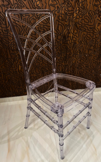 Стул Chiavari прозрачный пластиковый No Brand