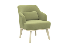 Кресло с низкой спинкой Комфорт-5 зелёное НОНТОН