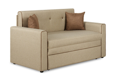 Диван выкатной Найс бежевый / коричневый НОНТОН