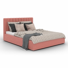 Кровать Матрасбург Camellia Teracotta + матрас Magnus 90x200 см