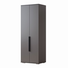 Шкаф Селеста 2х-створчатый, 664х484х1862, Графит No Brand