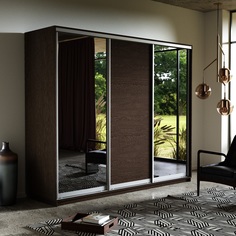 Шкаф-купе Медиум 2 зеркало, 180х60х220 Е1 EMT2_180_V