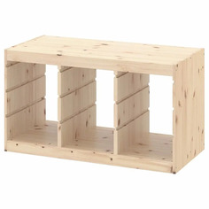 Стеллаж деревянный 94x52x44 см горизонтальный No Brand