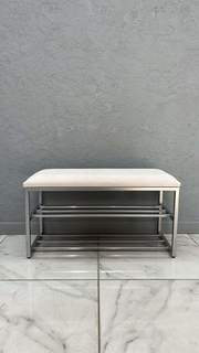Банкетка-обувница STEEL MEBEL БМПХ-3, кремовый