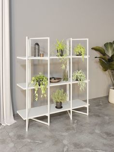 Стеллаж Дивульгато белый/белый KM Loft
