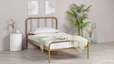 Кровать Askona Antica old gold mat 090х200
