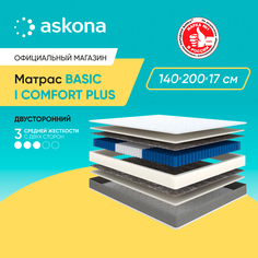 Матрас анатомический Аскона Basic iComfort Plus 140x200 Askona