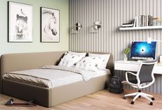 Кровать COSTA CST_VENDI_Справа CST_VENDI_YP_24_2000*2000