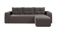 Угловой диван-кровать 4Home Дуглас, 240х165х98 см, Brown, правый, Еврокнижка