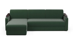 Угловой диван-кровать 4Home Марракеш, 223х150х84 см, Green, левый, Дельфин