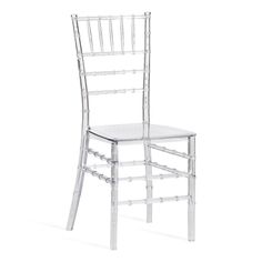 Стул TetChair пластиковый 40,5 х 49 х 88,5 см прозрачный