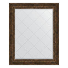 Зеркало состаренное дерево с орнаментом 102x127cm Evoform Exclusive-G BY 4387 No Brand