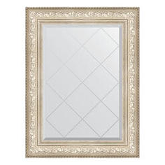 Зеркало виньетка серебро 70x93cm Evoform Exclusive-G BY 4125 No Brand