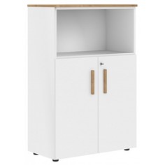 Тумба комбинированная Forta FMC 80.3(Z) белый/дуб гамильтон SKY_00-07090332 Skyland