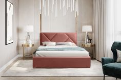 Кровать Берёзка Ева 2 1,6м Velutto 55