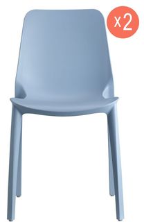Стулья Scab Design Ginevra, голубой, 2 шт.