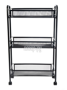 Этажерка для обуви ЗМИ Ладья 2К Э 322 Black No Brand