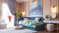 Кровать COSTA CST_Брайтон_Слева CST_Брайтон_5_200*200