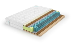 Матрас Lonax Ассорти Memory Latex Medium TFK 145х200