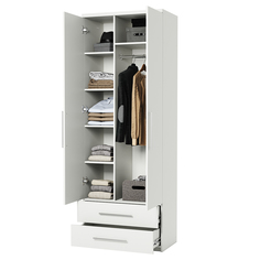 Шкаф комбинированный с ящиками Мелодия МКЯ-22 90х60 белый Gamma