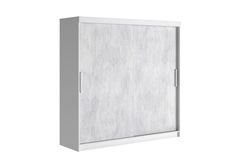 Шкаф-купе Вся мебель Комфорт серый 150x60x220см
