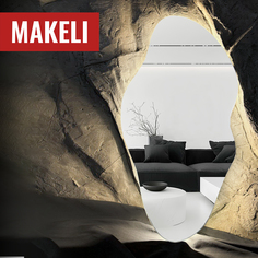 Зеркало Makeli "Мираж" 110х60 см с подсветкой