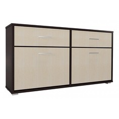 Тумба для обуви Мебелайн – 9 венге/дуб молочный