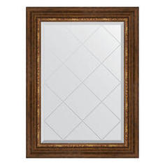 Зеркало с гравировкой в багетной раме - римская бронза 66x89cm Evoform Exclusive-G BY 4105 No Brand