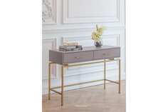 Консоль KARIN, золотая, МДФ LATTE 1100х400х800 Green Ween