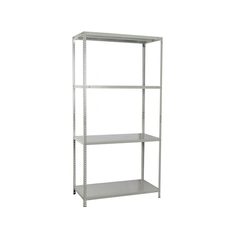 Стеллаж MS 2000KD/1000x300/4 полки, RAL 7038 No Brand