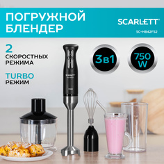 Погружной блендер Scarlett SC-HB42F52 Black
