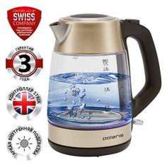 Чайник электрический Polaris PWK1760CGL 1.7 л золотистый