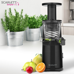 Соковыжималка шнековая Scarlett SC-JE50S46 Black