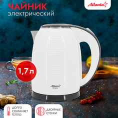 Чайник электрический Atlanta ATH-2427 1.7 л белый