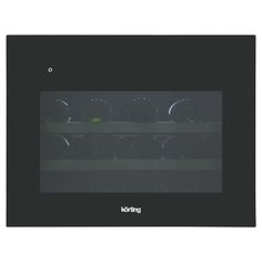 Встраиваемый винный шкаф Korting KFW 501 SL GN черный