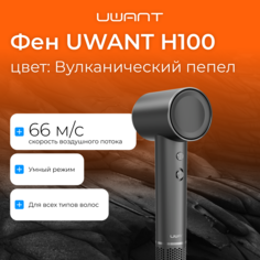 Фен UWANT H100 1500 Вт серый