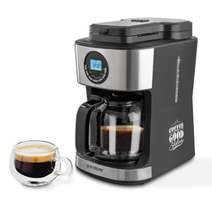 Кофеварка капельного типа Endever COSTA-1048 серебристый, черный