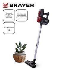 Пылесос Brayer BRAYER BR4268 красный, черный