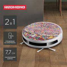 Робот-пылесос REDMOND RV-R640S белый