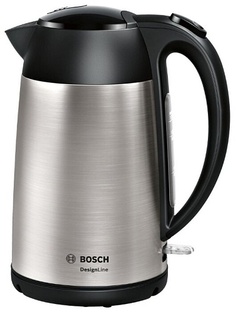 Чайник электрический Bosch TWK4P440 1.7 л серый, черный