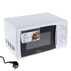 Микроволновая печь с грилем Midea MG820CFB-W белый