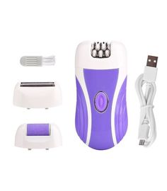 Беспроводной эпилятор женский 3 в 1 Epilator Pumice No Brand