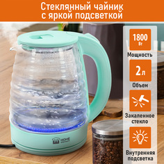 Чайник стеклянный HOME ELEMENT HE-KT2307 светлая яшма