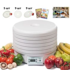 Сушилка для овощей и фруктов Ezidri FD1000 Digital (10 поддонов + 20 листов)