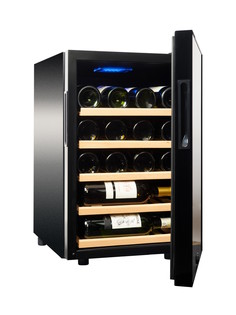 Винный шкаф VinoSafe VSF21AM черный