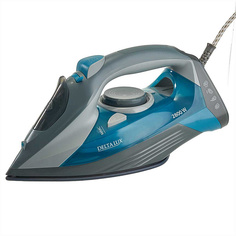 Утюг Delta Lux DE-3002 бирюзовый, серый