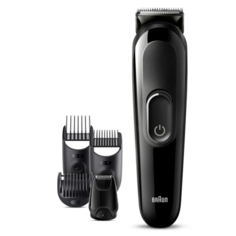 Триммер Braun MGK3420 зеленый, черный