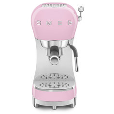 Рожковая кофемашина Smeg ECF02PKEU розовый